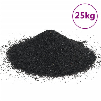 Sabbia per Acquari 25 kg Nera 0,2-2 mm