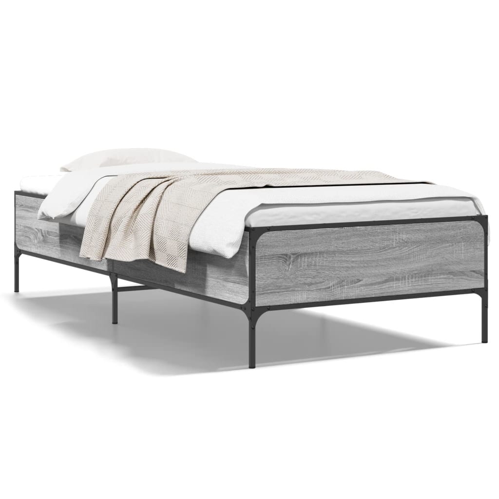 Giroletto senza Materasso Rovere Sonoma 90x190 cm