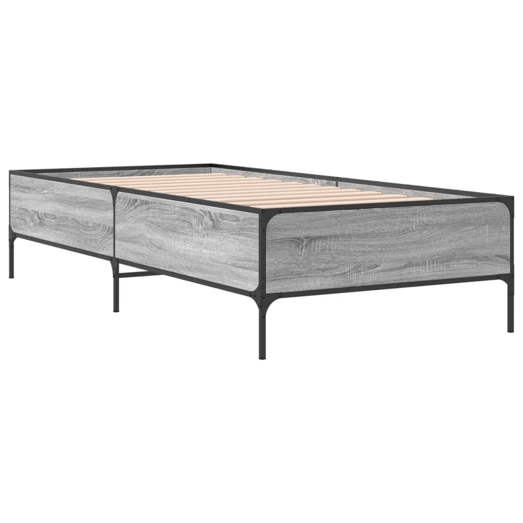 Giroletto senza Materasso Rovere Sonoma 90x190 cm