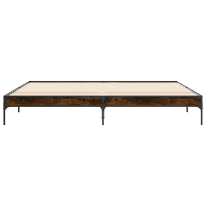 Giroletto Rovere Fumo 200x200 cm in Legno Multistrato e Metallo