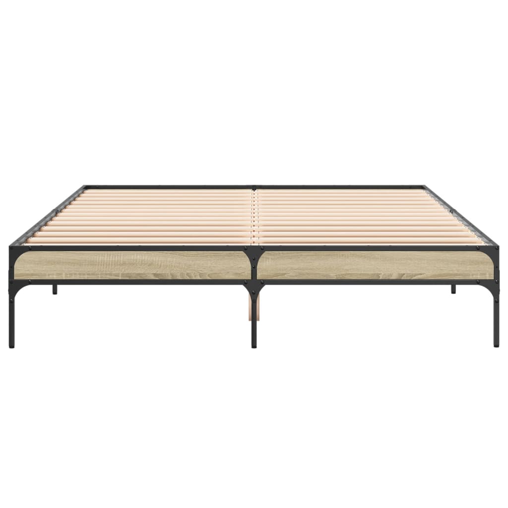Giroletto Rovere Sonoma 150x200 cm in Legno Multistrato Metallo