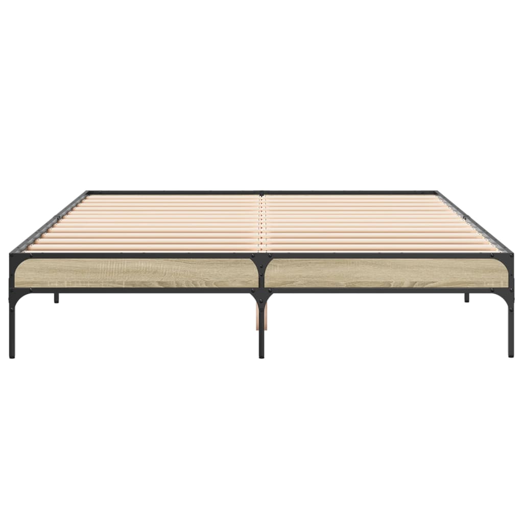 Giroletto Rovere Sonoma 140x200 cm in Legno Multistrato Metallo