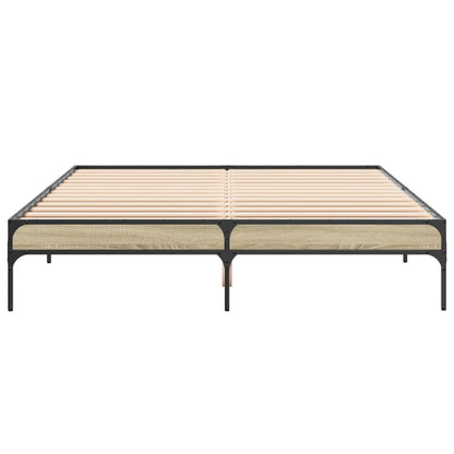 Giroletto Rovere Sonoma 140x200 cm in Legno Multistrato Metallo