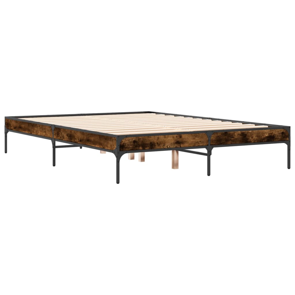 Giroletto Rovere Fumo 135x190 cm in Legno Multistrato Metallo