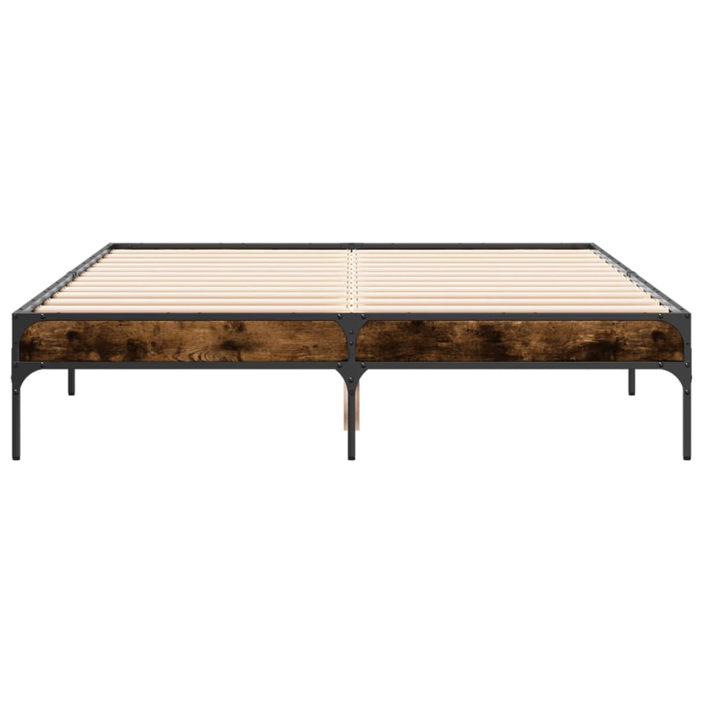 Giroletto Rovere Fumo 135x190 cm in Legno Multistrato Metallo