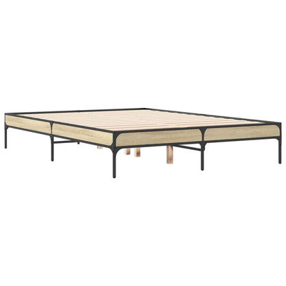 Giroletto Rovere Sonoma 120x190 cm in Legno Multistrato Metallo