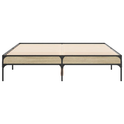 Giroletto Rovere Sonoma 120x190 cm in Legno Multistrato Metallo