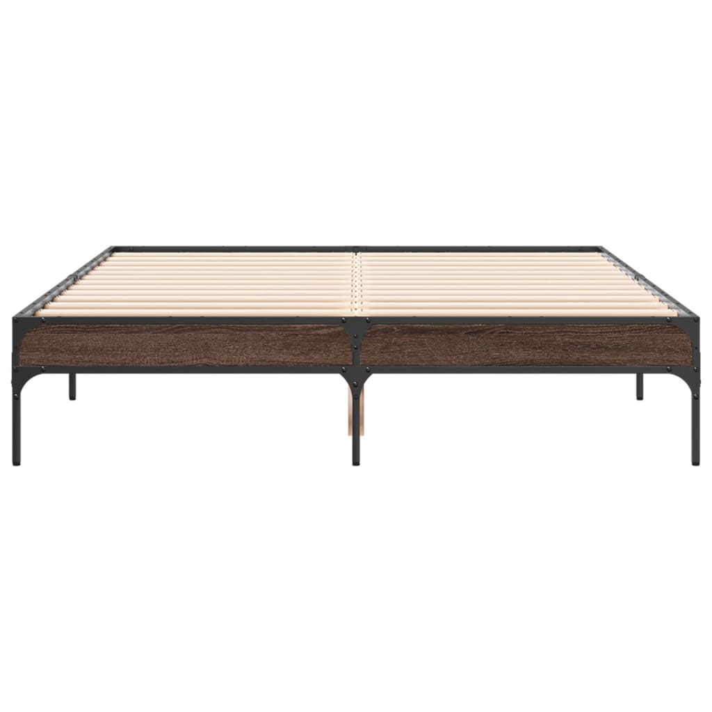 Giroletto Rovere Marrone 120x190cm in Legno Multistrato Metallo