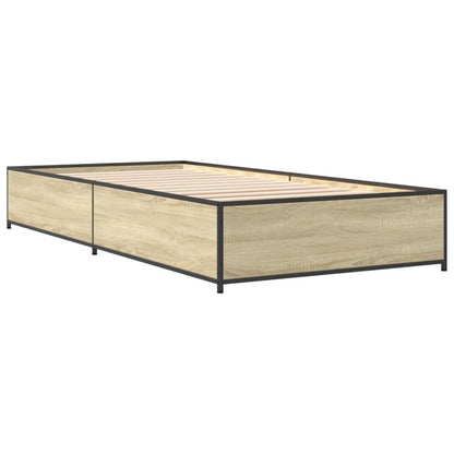 Giroletto Rovere Sonoma 100x200 cm Legno Multistrato e Metallo