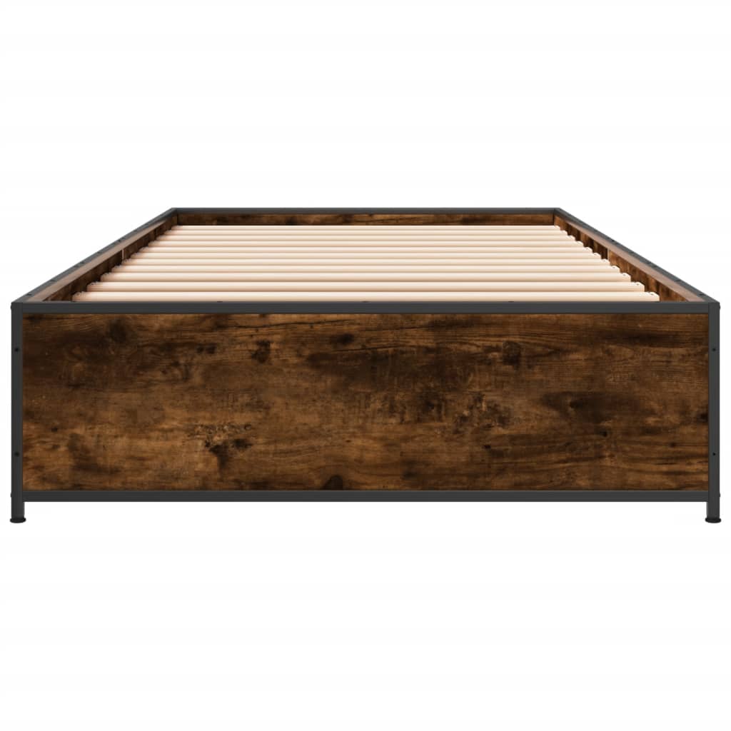 Giroletto Rovere Fumo 100x200 cm in Legno Multistrato e Metallo