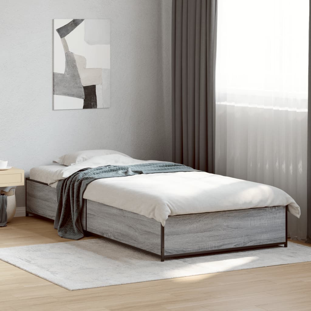 Giroletto senza Materasso Rovere Sonoma 90x190 cm