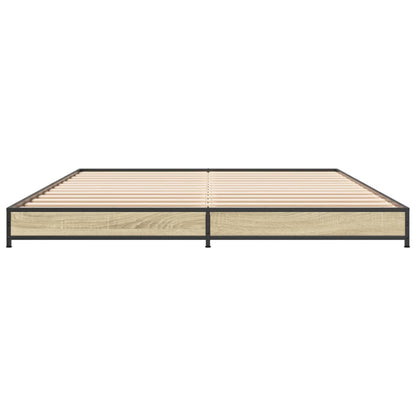 Giroletto Rovere Sonoma 140x200 cm in Legno Multistrato Metallo