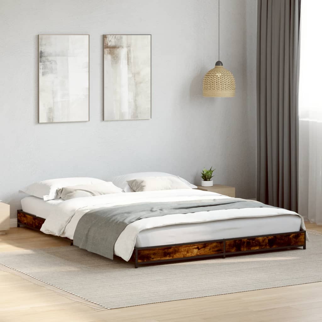 Giroletto Rovere Fumo 120x200 cm in Legno Multistrato Metallo
