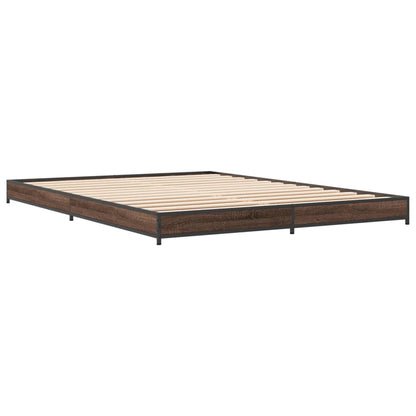 Giroletto Rovere Marrone 140x190cm in Legno Multistrato Metallo