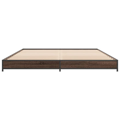 Giroletto Rovere Marrone 140x190cm in Legno Multistrato Metallo