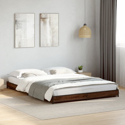 Giroletto Rovere Marrone 120x190cm in Legno Multistrato Metallo