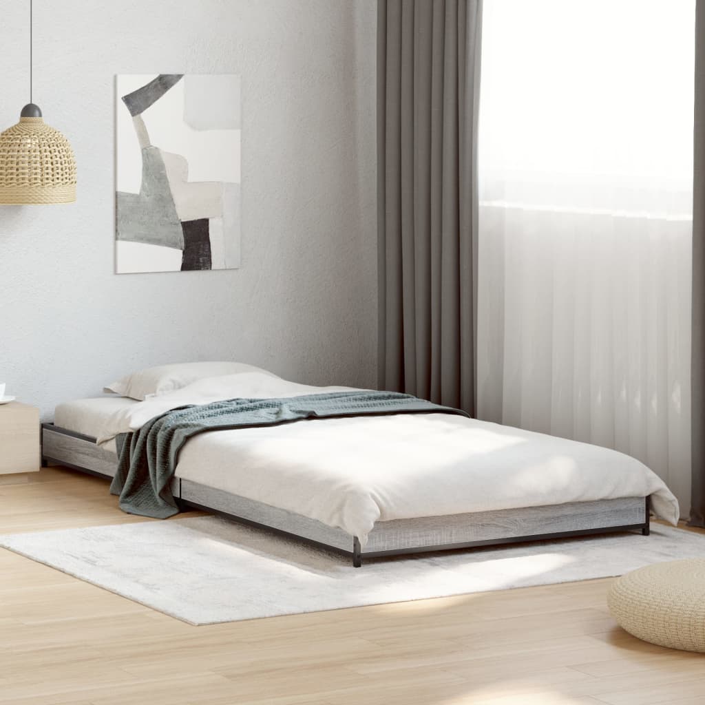 Giroletto senza Materasso Rovere Sonoma 90x190 cm