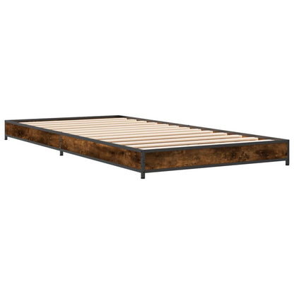 Giroletto Rovere Fumo 75x190 cm in Legno Multistrato e Metallo