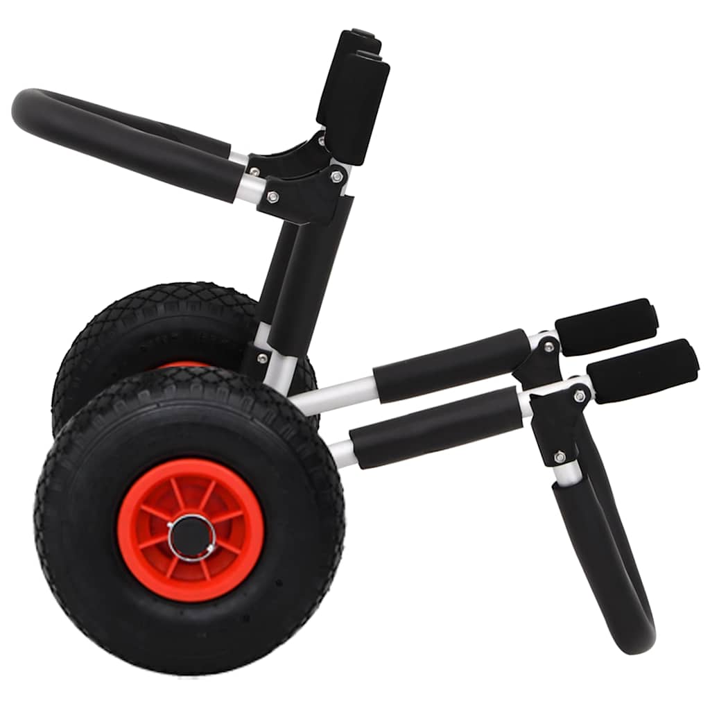 Carrello SUP per Tavola da Surf Pieghevole 45 kg in Alluminio
