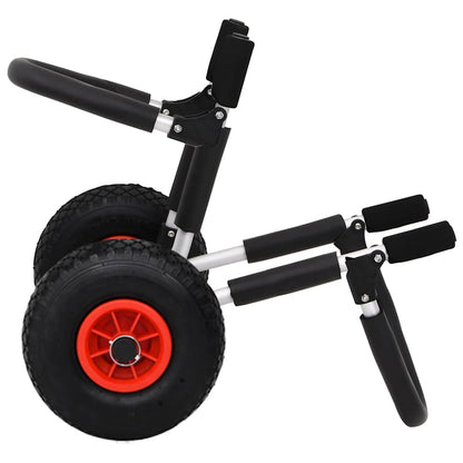 Carrello SUP per Tavola da Surf Pieghevole 45 kg in Alluminio
