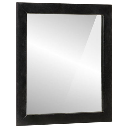 Set Mobili da Bagno 2pz in Ferro e Legno Massello di Mango