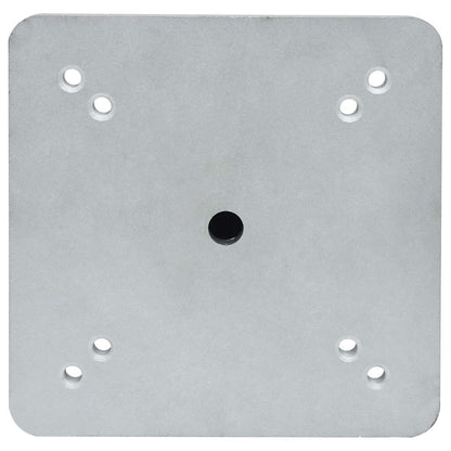 Base per Ombrellone Interrata con Asta 16x16x52 cm in Acciaio