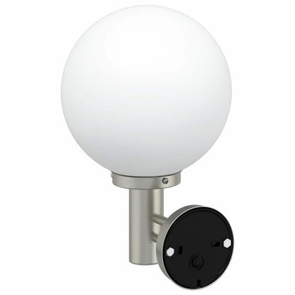 Lampada da Parete Esterna 2 pcs Argento 28 x 25 x 38 cm