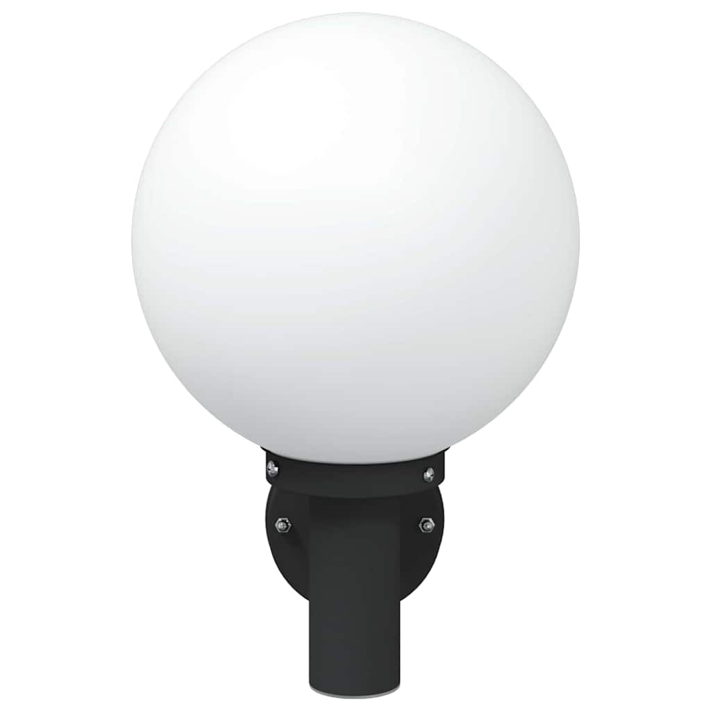 Lampada da Parete Esterna 2 pcs Nero 28 x 25 x 38 cm