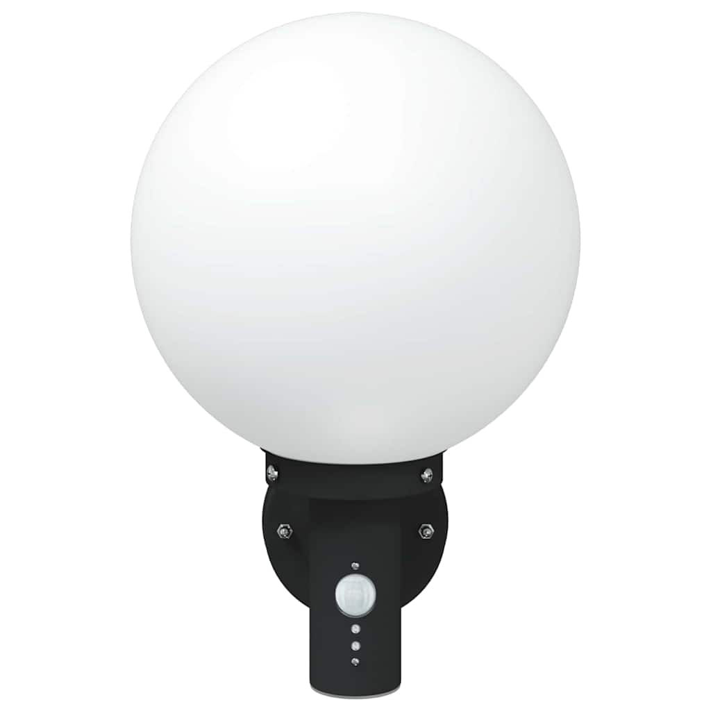 Lampada da Parete Esterna 2 pcs Nero 28 x 25 x 38 cm
