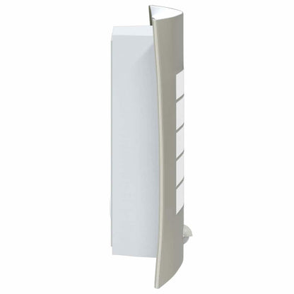 Lampada da Parete Esterna Argento 23.5 x 9 x 26 cm