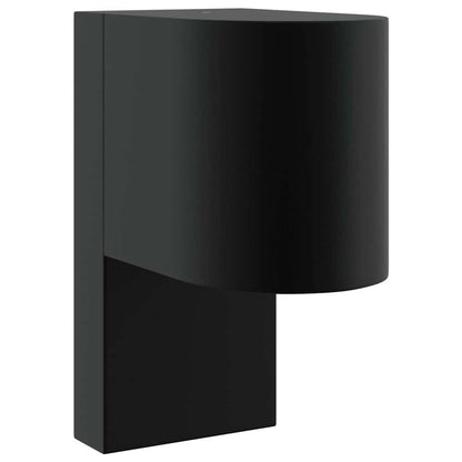 Lampada da Parete Esterna Nero 12 x 7 x 15 cm
