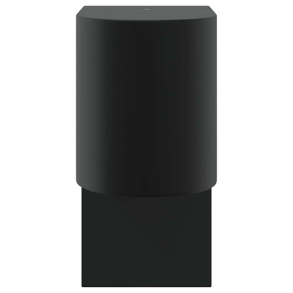 Lampada da Parete Esterna 2 pcs Nero 12 x 7 x 15 cm