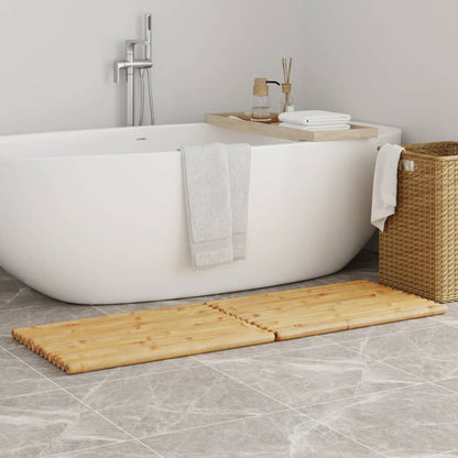 Tappetini da Bagno 2 pz 70x50 cm in BambÃ¹