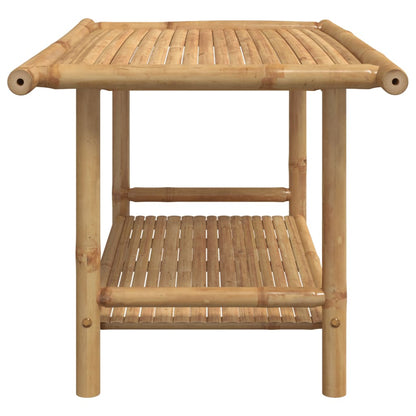 Tavolino da Salotto 90x50x45 cm in BambÃƒÂ¹