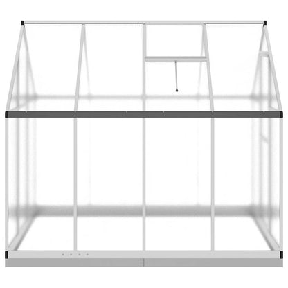 Telaio Serra con Base Argento 224x169x202 cm in Alluminio