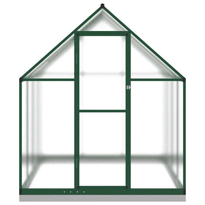 Telaio Serra con Base Verde 224x169x202 cm in Alluminio