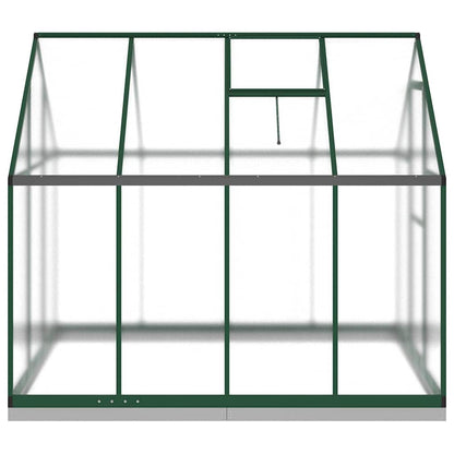 Telaio Serra con Base Verde 224x169x202 cm in Alluminio