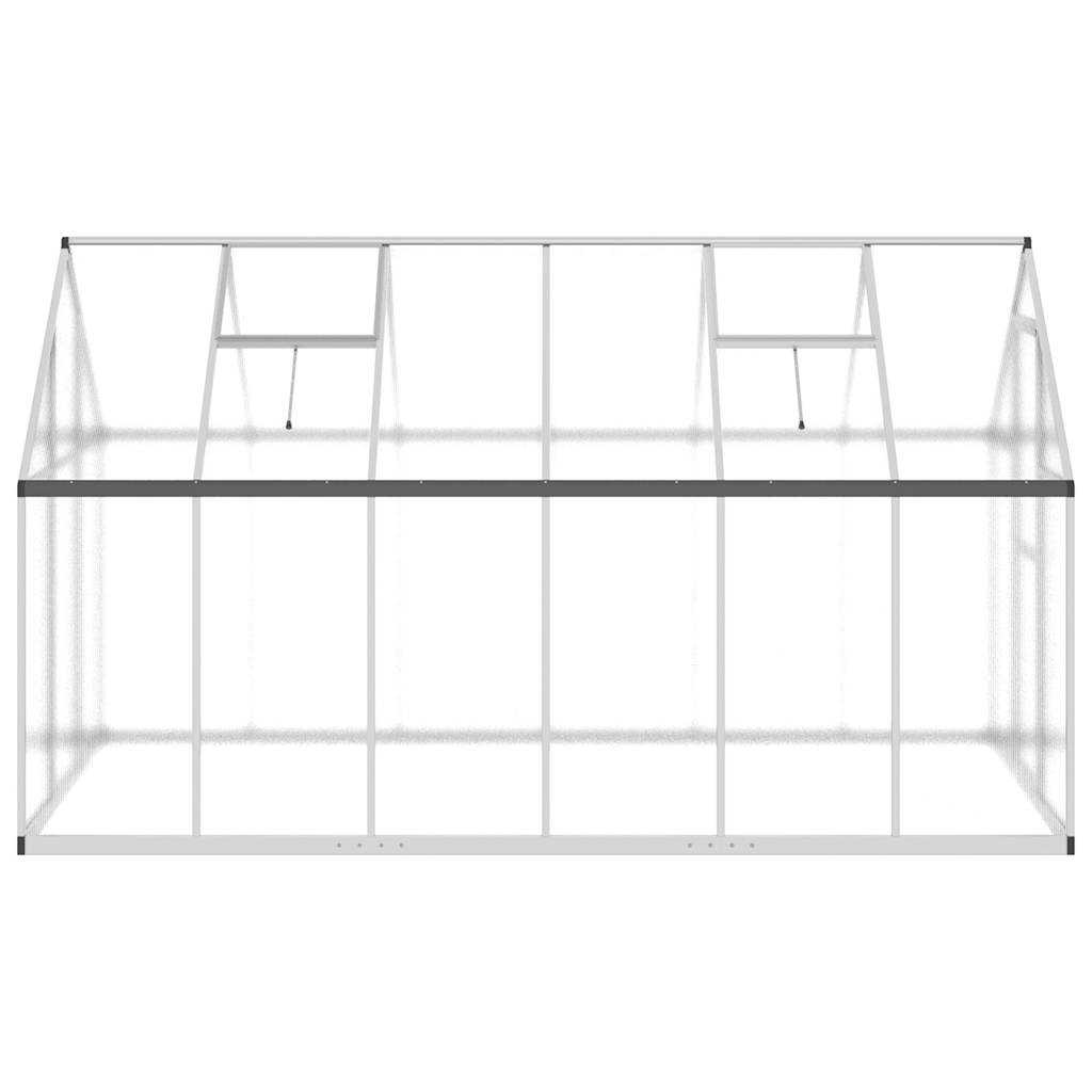 Telaio Serra con Base Argento 334x169x195 cm in Alluminio