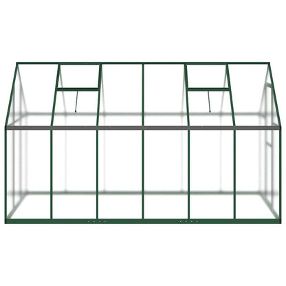 Telaio Serra con Base Verde 334x169x195 cm in Alluminio