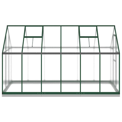 Telaio Serra con Base Verde 334x169x202 cm in Alluminio