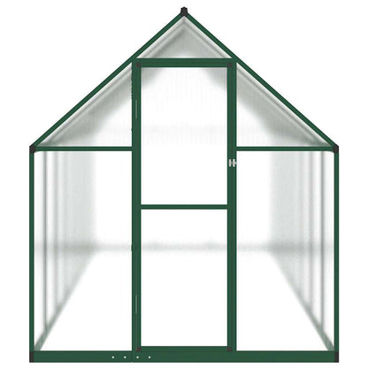 Telaio Serra con Base Verde 445x169x195 cm in Alluminio