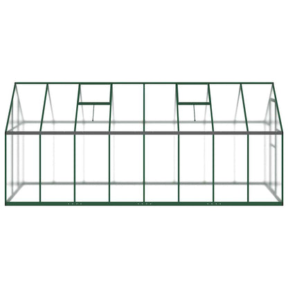 Telaio Serra con Base Verde 445x169x195 cm in Alluminio