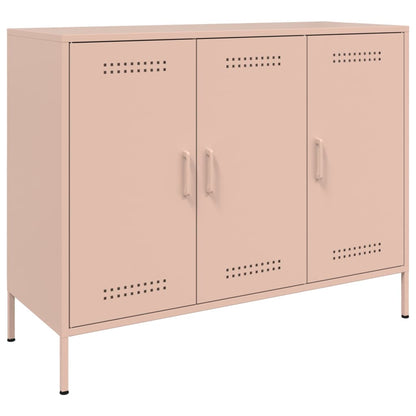 Credenza Rosa 100,5x39x79 cm in Acciaio