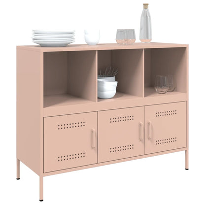 Credenza Rosa 100,5x39x79 cm in Acciaio