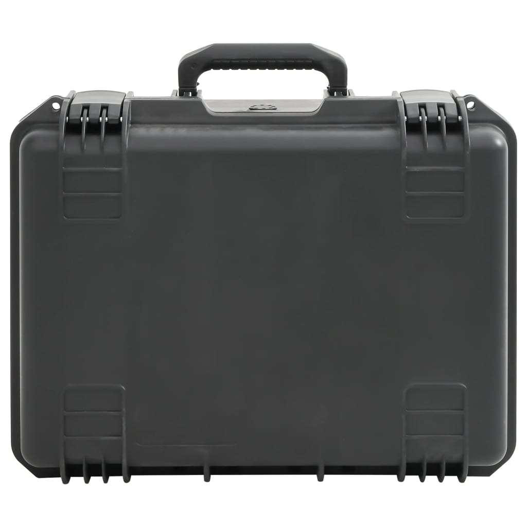 Valigetta da Volo Portatile Nera 49x38x23 cm in PP