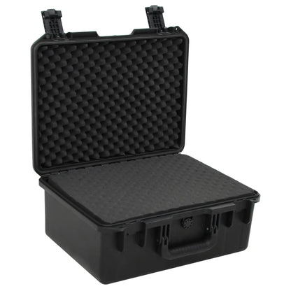 Valigetta da Volo Portatile Nera 49x38x23 cm in PP