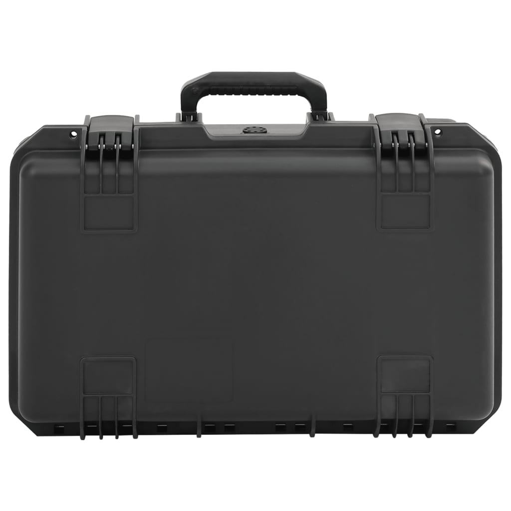 Valigetta da Volo Portatile Nera 55x35x22,5 cm in PP