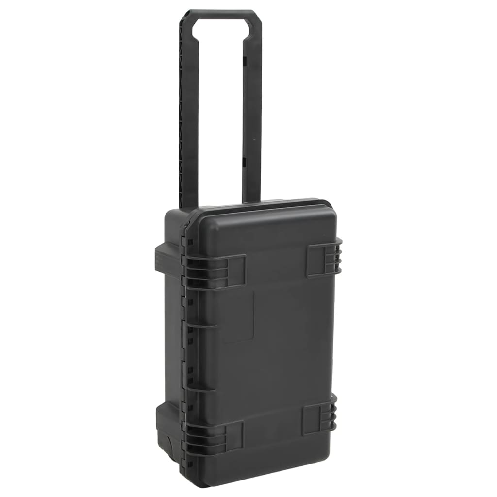 Valigetta da Volo Portatile Nera 55x35x22,5 cm in PP