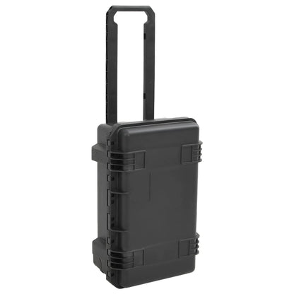 Valigetta da Volo Portatile Nera 55x35x22,5 cm in PP