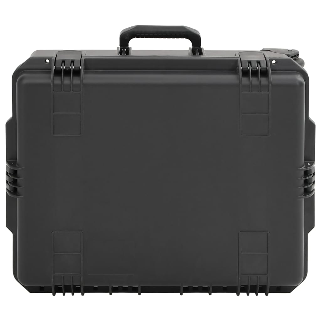 Valigetta da Volo Portatile Nera 62,5x50x28,5 cm in PP